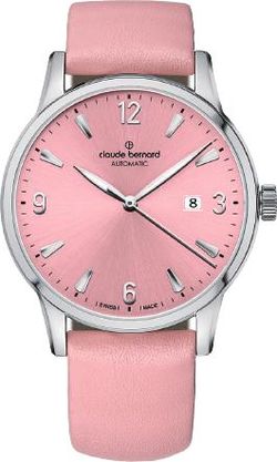 Reloj Claude Bernard Hombre 80091 3 ROIN Piel Rosa Acero Automático