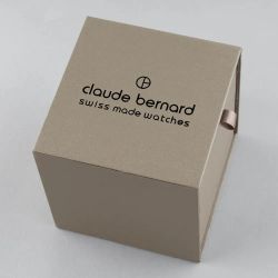 Claude Bernard Men's Watch 80102 3 BRBU Brown Leather Steel Automatic