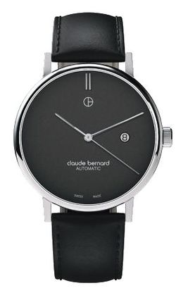 Reloj Claude Bernard Hombre 80102 3 GIN1 Edición Limitada Piel Negra Acero Automático