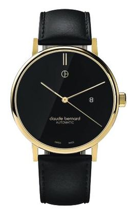 Reloj Claude Bernard Hombre 80102 37J NID1 Edición Limitada Piel Negra Acero Dorado Automático