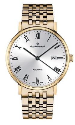 Reloj Claude Bernard Hombre 80139 37JM AR Acero Dorado Automático
