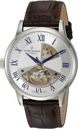 Reloj Claude Bernard Hombre 85017 3 ARBUN Swiss Made Piel Marrón Acero Automático