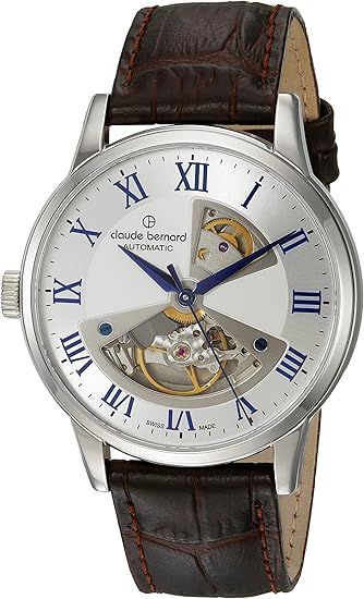 Reloj Claude Bernard Hombre 85017 3 ARBUN Swiss Made Piel Marrón Acero Automático