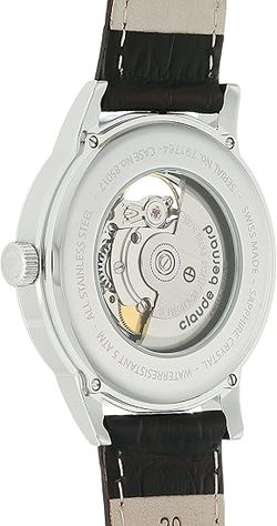 Reloj Claude Bernard Hombre 85017 3 ARBUN Swiss Made Piel Marrón Acero Automático