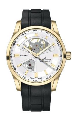 Reloj Claude Bernard Hombre 85030 37JCA AID Sport Negro Acero Dorado Automático