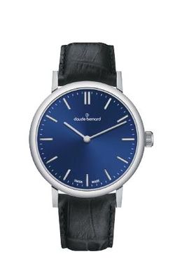 Reloj Claude Bernard Mujer 20231 3 BUIN Swiss Made Piel Negra Acero Analógico