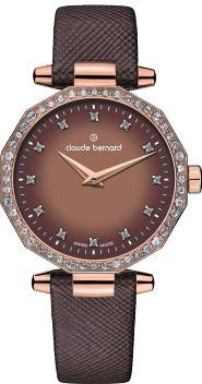 Reloj Claude Bernard Mujer 20232 37RCBR BRDPR Swiss Made Sport Marrón Acero Rose Analógico