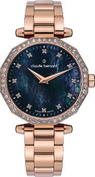 Reloj Claude Bernard Mujer 20232 37RM NANPR Swiss Made Acero Rose Analógico