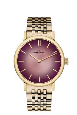 Reloj Claude Bernard Mujer 20233 37JM BDBCN Swiss Made Acero Dorado Analógico