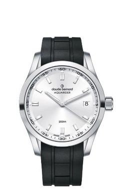 Reloj Claude Bernard Mujer 53029 3CA AIN Swiss Made Sport Negro Acero Analógico