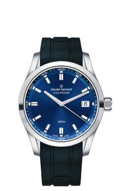 Reloj Claude Bernard Mujer 53029 3CA BUIN Swiss Made Sport Negro Acero Analógico