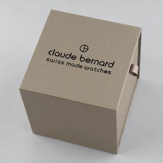 Reloj Claude Bernard Mujer 54005 357JM AID Swiss Made Acero Bicolor Dorado Analógico