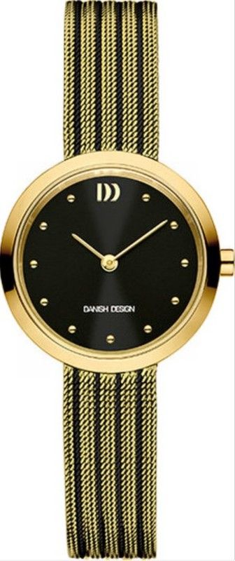 Rellotge Danish Design Dona Q1210IV08 Bicolor Daurat Negre