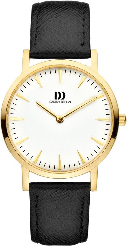 Rellotge Danish Design Dona Q1235IV11 Pell Negre