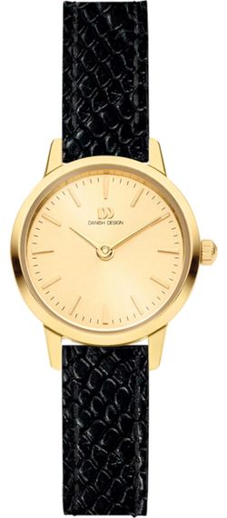 Reloj Danish Design Mujer Q1268IV19 Piel Marrón Acero Dorado Analógico