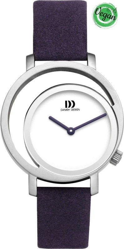 Danish Design Women's Watch Q1271IV22 Microfiber Vegan Purple