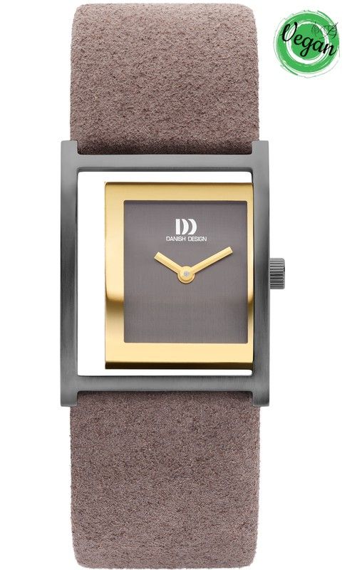 Danish Design Women's Watch Q1292IV16 Microfiber Vegan Brown