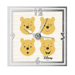 Reloj Despertador Disney 13x13cm D802 Winnie The Pooh