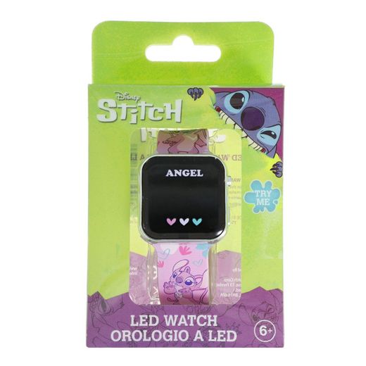 Orologio da bambino Disney LAS4087 Sport Pink Lilo & Cucire