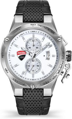 Relógio Masculino Ducati DTWGC2019104 Couro Preto