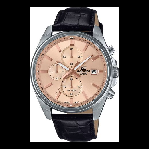 Reloj Edifice Casio EFV-610EL-5A Piel Negra