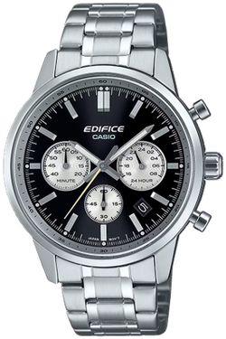 Reloj Edifice Casio Hombre EFR-575D-1AEF Acero Esfera Negra