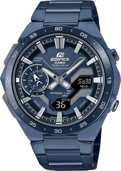 Reloj Edifice Hombre ECB-2200CB-2A Cronógrafo Solar Acero Azul