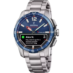Reloj Festina Connected D Hombre F23000/E Titanio Hibrido