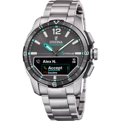 Reloj Festina Connected D Hombre F23000/J Titanio Hibrido