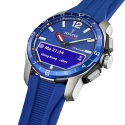 Festina Connected F23000/3 Smartwatch Sport Relógio Azul Elétrico