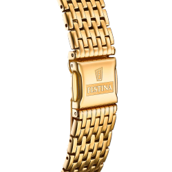 Reloj Festina Hombre F20020/3 Acero Dorado Analógico