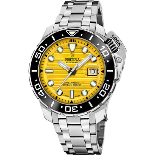 Festina Men's Watch F20043/1 Steel Automatic 30ATM