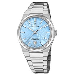 Festina Herrenuhr F20051/3 Swiss Made Stahl