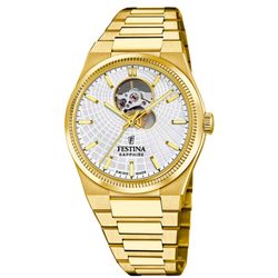 Reloj Festina Hombre F20062/1 Dorado Automático