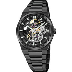 Reloj Festina Hombre F20070/1 Acero Negro Automático
