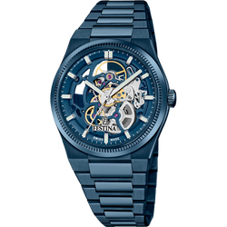 Reloj Festina Hombre F20071/1 Acero Azul Automático