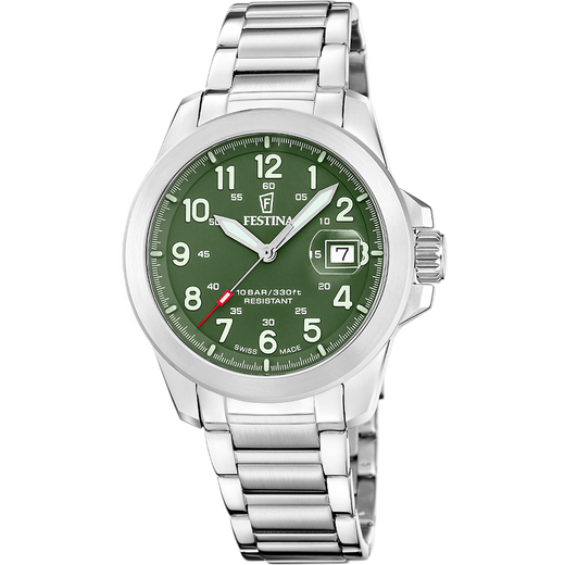 Reloj Festina Hombre F20081/3 Acero Plateado