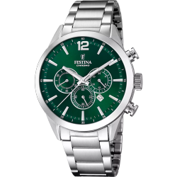 Reloj Festina Hombre F20343/B Acero Cronógrafo Analógico