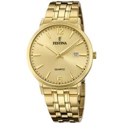 Reloj Festina Hombre F20513/3 Acero Dorado