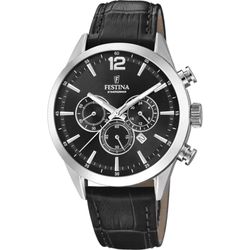 Rellotge Festina Home F20542/5 Pell Negre