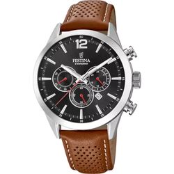 Festina Men's Watch F20542/6 Brown Leather