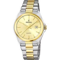 Reloj Festina Hombre F20554/3 Acero Bicolor Dorado