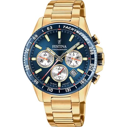 Reloj Festina Hombre F20634/2 Acero Dorado