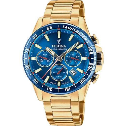 Festina Herreur F20634/3 Guld Stål