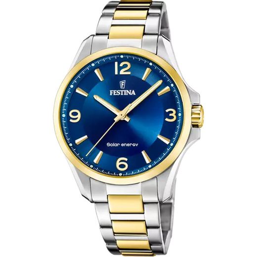 Montre Homme Festina F20657/4 Acier Doré Bicolore