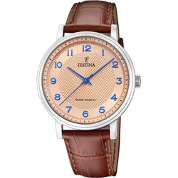 Festina Men's Watch F20660/2 Brown Leather