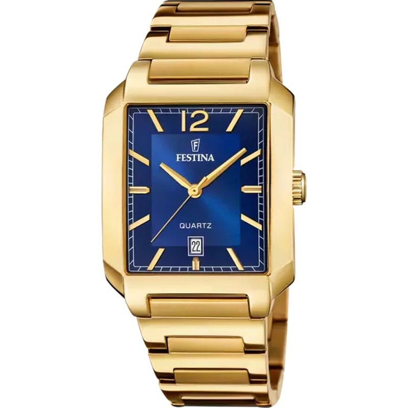 Reloj Festina Hombre F20678/3 Dorado caballero — Joyeriacanovas