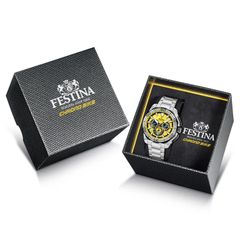 Reloj Festina Hombre F20724/4 Acero Chrono Bike Amarillo