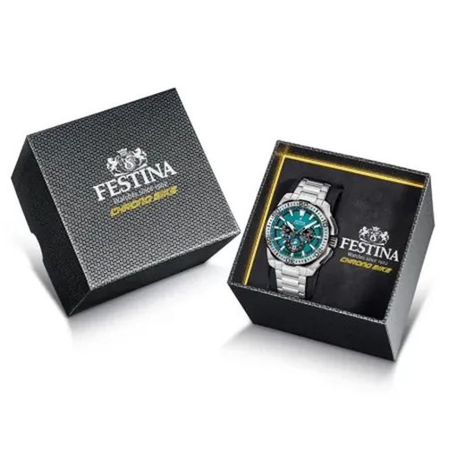 Reloj Festina Hombre F20724/6 Acero Chrono Bike Turquesa