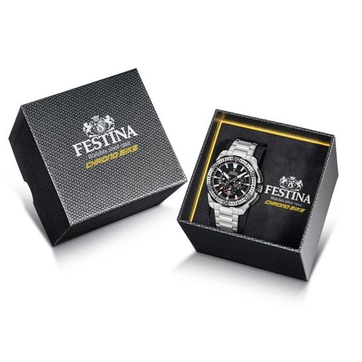 Reloj Festina Hombre F20724/7 Acero Chrono Bike Negro